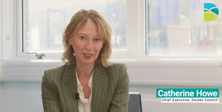 Catherine Howe speaking to camera