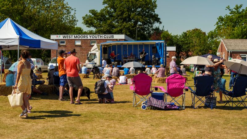 Community Spirit Shines at Westival in West Moors
