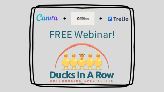 FREE Webinar for Clerks - Canva + Mailchimp + Trello Introduction